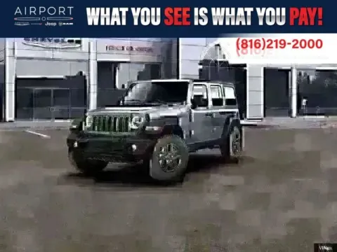 Blue 2026 Jeep Wrangler Sport S for sale in Platte City, MO