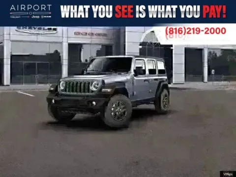 Gray 2026 Jeep Wrangler Sport S for sale in Platte City, MO
