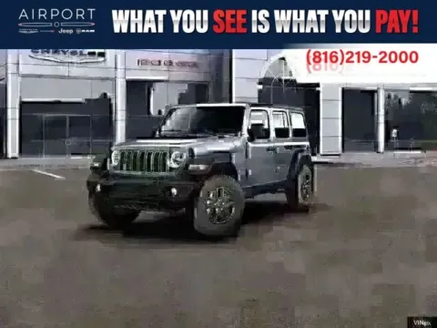 Blue 2026 Jeep Wrangler Sport S for sale in Platte City, MO