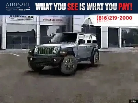 Blue 2026 Jeep Wrangler Sport S for sale in Platte City, MO