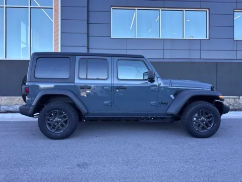 Photos of 2026 Jeep Wrangler Sport S for sale in Platte City, MO at Airport Chrysler Dodge Jeep Ram