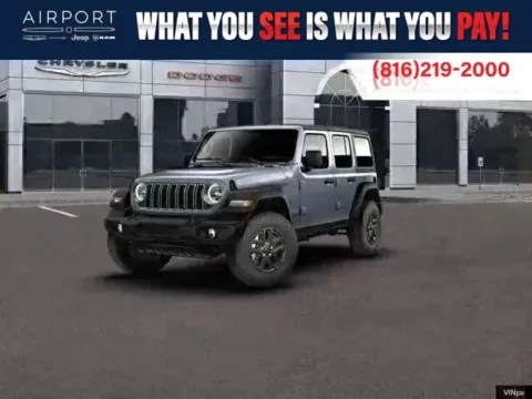 Gray 2026 Jeep Wrangler Sport S for sale in Platte City, MO