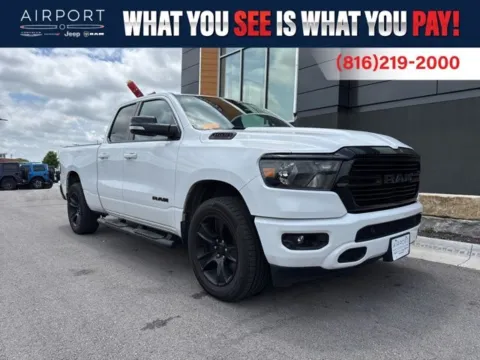 White 2021 Ram 1500 Big Horn/Lone Star for sale in Platte City, MO
