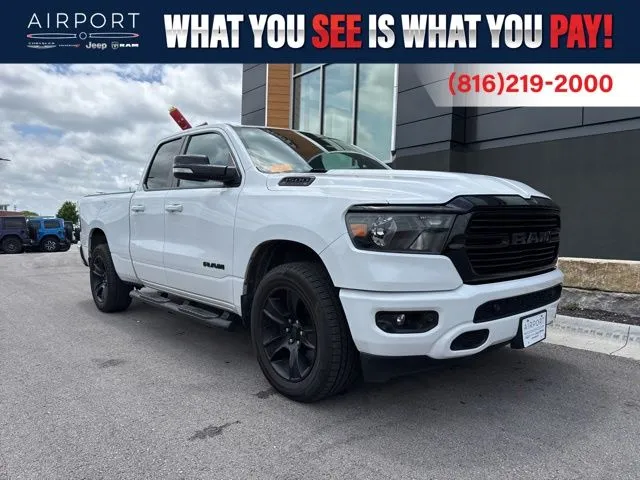 White 2021 Ram 1500 Big Horn/Lone Star for sale in Platte City, MO