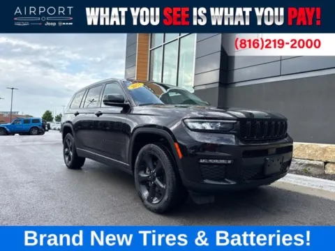 Red 2023 Jeep Grand Cherokee L Limited for sale in Platte City, MO