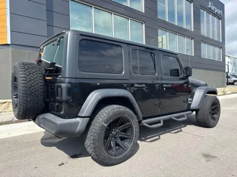 Another view of 2018 Jeep Wrangler Unlimited Sport S for sale in Platte City, MO at Airport Chrysler Dodge Jeep Ram