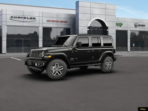 Photos of 2026 Jeep Wrangler Sahara for sale in Platte City, MO at Airport Chrysler Dodge Jeep Ram