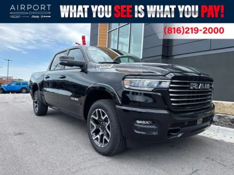Black 2026 Ram 1500 Laramie for sale in Platte City, MO