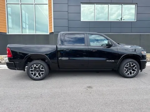 Photos of 2026 Ram 1500 Laramie for sale in Platte City, MO at Airport Chrysler Dodge Jeep Ram