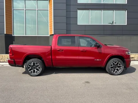 Photos of 2026 Ram 1500 Laramie for sale in Platte City, MO at Airport Chrysler Dodge Jeep Ram