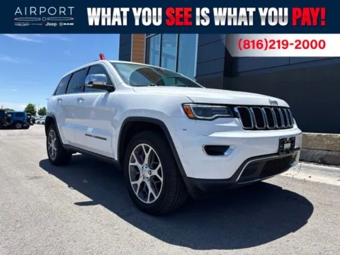 White 2019 Jeep Grand Cherokee Limited for sale in Platte City, MO