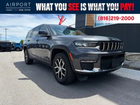 Gray 2023 Jeep Grand Cherokee L Limited for sale in Platte City, MO