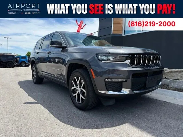 Used 2023 Jeep Grand Cherokee L Limited with VIN 1C4RJKBG8P8858421 for sale in Kansas City
