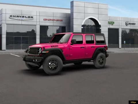 Photos of 2026 Jeep Wrangler Willys for sale in Platte City, MO at Airport Chrysler Dodge Jeep Ram