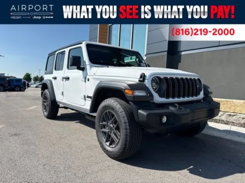 White 2026 Jeep Wrangler Sport S for sale in Platte City, MO