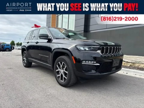 Black 2023 Jeep Grand Cherokee Limited for sale in Platte City, MO