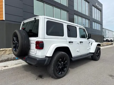 Another view of 2023 Jeep Wrangler Sahara 4xe for sale in Platte City, MO at Airport Chrysler Dodge Jeep Ram