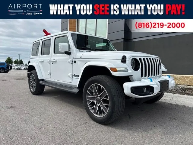 Used 2023 Jeep Wrangler 4xe High Altitude 4XE with VIN 1C4JJXP69PW662669 for sale in Kansas City
