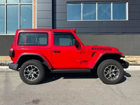 Photos of 2024 Jeep Wrangler Sport S for sale in Platte City, MO at Airport Chrysler Dodge Jeep Ram