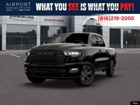 Black 2026 Ram 1500 Big Horn/Lone Star for sale in Platte City, MO