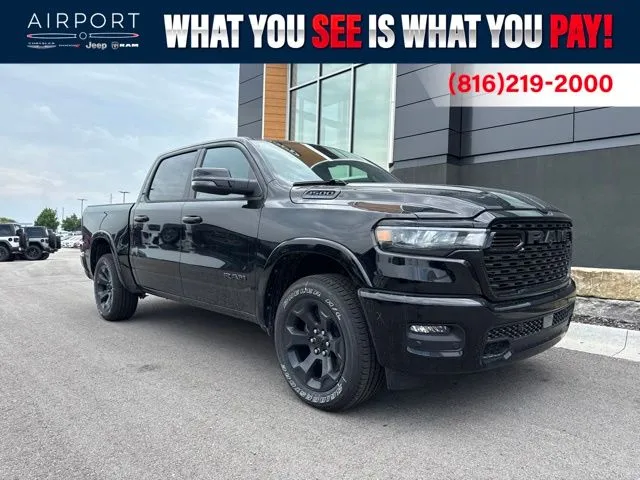 Black 2026 Ram 1500 Big Horn/Lone Star for sale in Platte City, MO