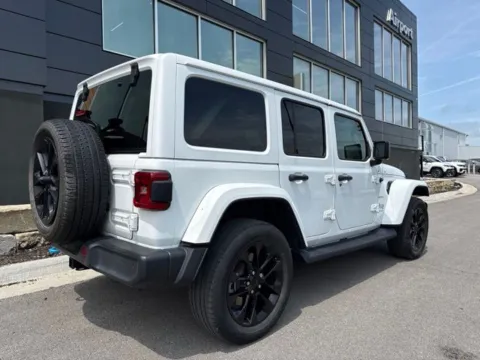 Another view of 2023 Jeep Wrangler Sahara 4xe for sale in Platte City, MO at Airport Chrysler Dodge Jeep Ram