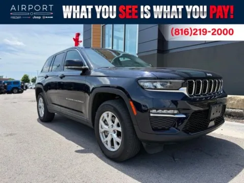 Blue 2023 Jeep Grand Cherokee Limited for sale in Platte City, MO
