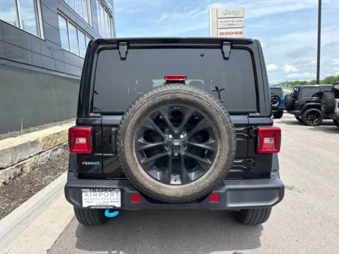 More photos of 2023 Jeep Wrangler Sahara 4xe at Airport Chrysler Dodge Jeep Ram, MO