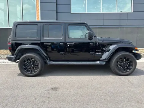 Photos of 2023 Jeep Wrangler Sahara 4xe for sale in Platte City, MO at Airport Chrysler Dodge Jeep Ram