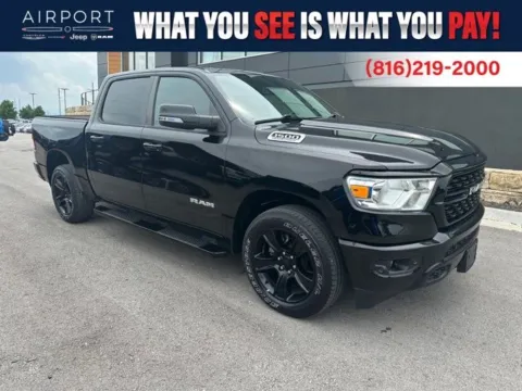 Black 2022 Ram 1500 Big Horn/Lone Star for sale in Platte City, MO
