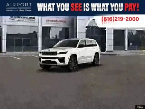White 2026 Jeep Grand Cherokee L Limited Reserve for sale in Platte City, MO