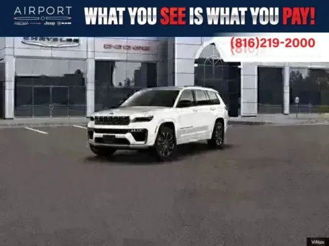 White 2026 Jeep Grand Cherokee L Limited Reserve for sale in Platte City, MO