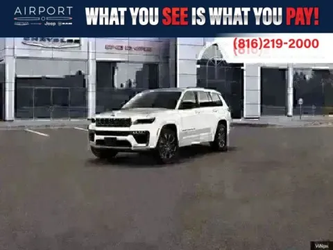 White 2026 Jeep Grand Cherokee L Limited Reserve for sale in Platte City, MO