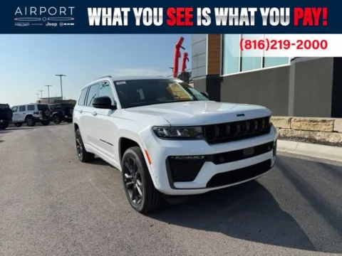 White 2026 Jeep Grand Cherokee L Limited Reserve for sale in Platte City, MO