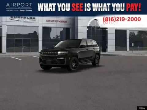 Black 2026 Jeep Grand Cherokee Summit for sale in Platte City, MO