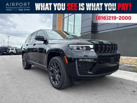 Black 2026 Jeep Grand Cherokee Summit for sale in Platte City, MO
