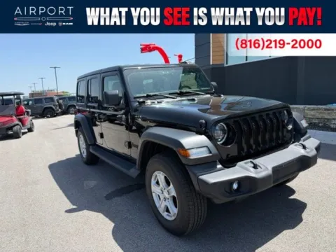 Black 2023 Jeep Wrangler Sport S for sale in Platte City, MO