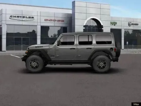 Photos of 2026 Jeep Wrangler Willys for sale in Platte City, MO at Airport Chrysler Dodge Jeep Ram