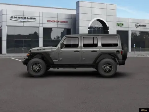 Photos of 2026 Jeep Wrangler Willys for sale in Platte City, MO at Airport Chrysler Dodge Jeep Ram