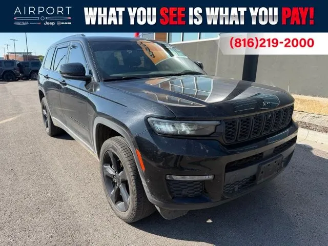 Used 2025 Jeep Grand Cherokee L Limited with VIN 1C4RJKBG0S8675491 for sale in Kansas City