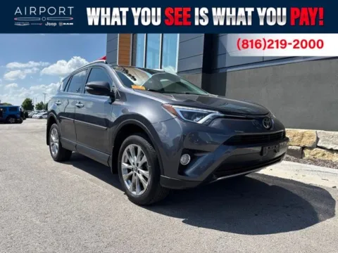 Gray 2016 Toyota RAV4 Limited for sale in Platte City, MO