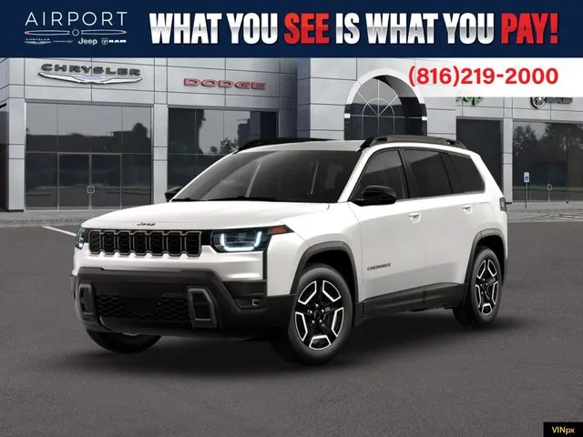 White 2026 Jeep Cherokee Limited for sale in Platte City, MO