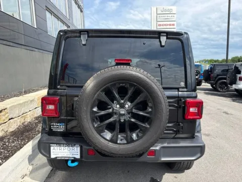More photos of 2023 Jeep Wrangler Sahara 4xe at Airport Chrysler Dodge Jeep Ram, MO