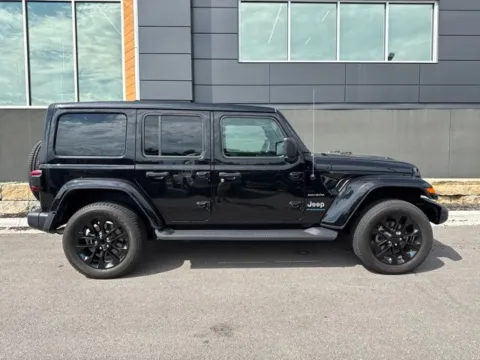 Photos of 2023 Jeep Wrangler Sahara 4xe for sale in Platte City, MO at Airport Chrysler Dodge Jeep Ram