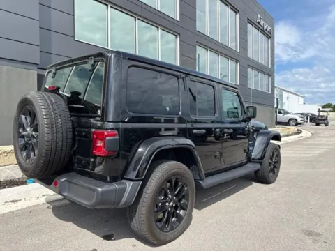 Another view of 2023 Jeep Wrangler Sahara 4xe for sale in Platte City, MO at Airport Chrysler Dodge Jeep Ram