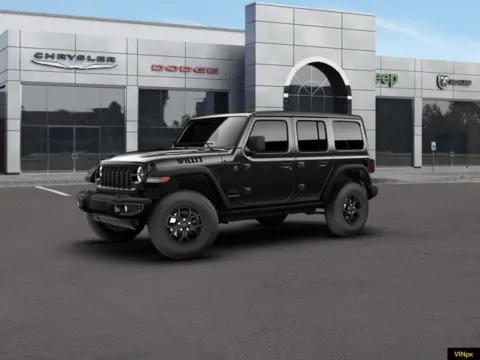 Photos of 2026 Jeep Wrangler Willys for sale in Platte City, MO at Airport Chrysler Dodge Jeep Ram