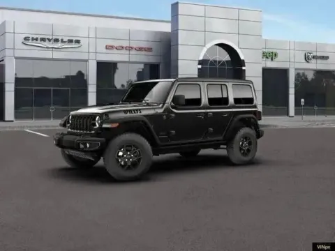 Photos of 2026 Jeep Wrangler Willys for sale in Platte City, MO at Airport Chrysler Dodge Jeep Ram