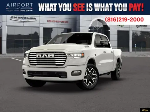White 2026 Ram 1500 Laramie for sale in Platte City, MO