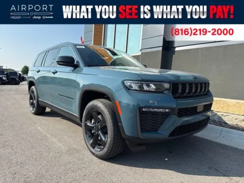 Blue 2026 Jeep Grand Cherokee L Limited for sale in Platte City, MO
