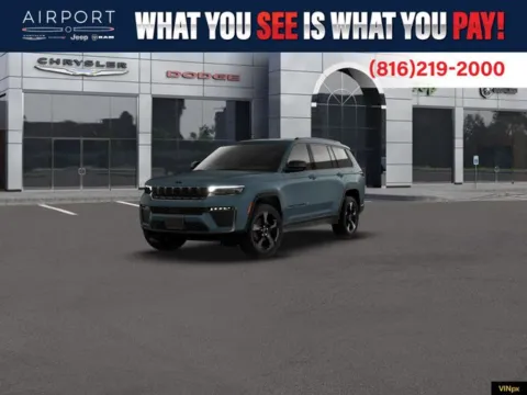 Blue 2026 Jeep Grand Cherokee L Limited for sale in Platte City, MO